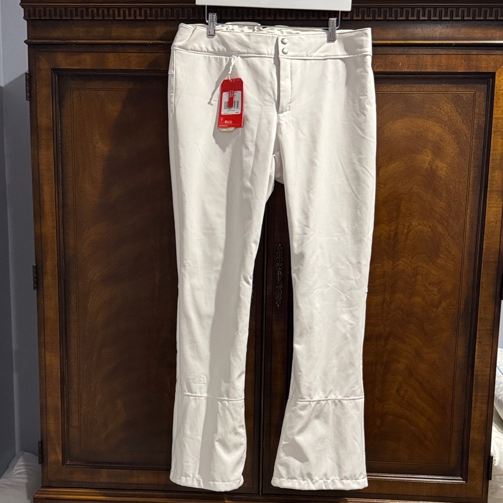 White Flared Pants
